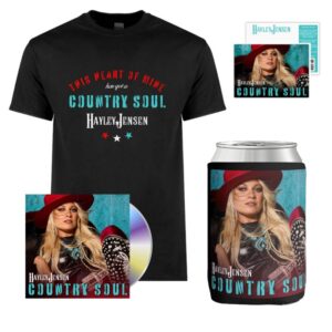 Unisex CD Bundle - 'Country Soul' Unisex Tee, Stubby Holder & CD Album
