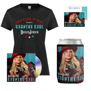 Women's CD Bundle - 'Country Soul' Women's Tee, Stubby Holder & CD Album